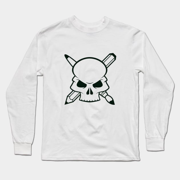 Dead Artist Long Sleeve T-Shirt by chunkydesign